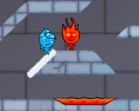 Fireboy and Watergirl 3 in the ice temple game online