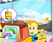 Minions fly to nyc
