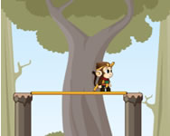 Stick monkey HTML5 kijutós HTML5 játék