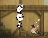 3 pandas HTML5 játékok ingyen