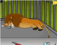 Escape the lion cage ingyenes játék