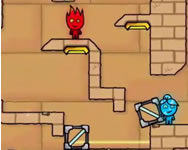 Fireboy and Watergirl 2 light temple kijutós HTML5 játék