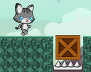 Lost Kitty go home kijutós HTML5 játék