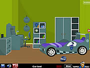 Modern car room escape 2 online játék